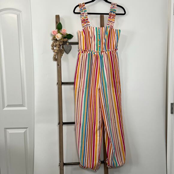 TulaRosa Eugenie Jumpsuit Multicolor Size Small - Picture 1 of 9